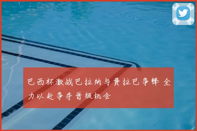 巴西杯激战巴拉纳与费拉巴争锋 全力以赴争夺晋级机会