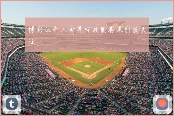 博彩业介入世界杯控制赛果引发关注